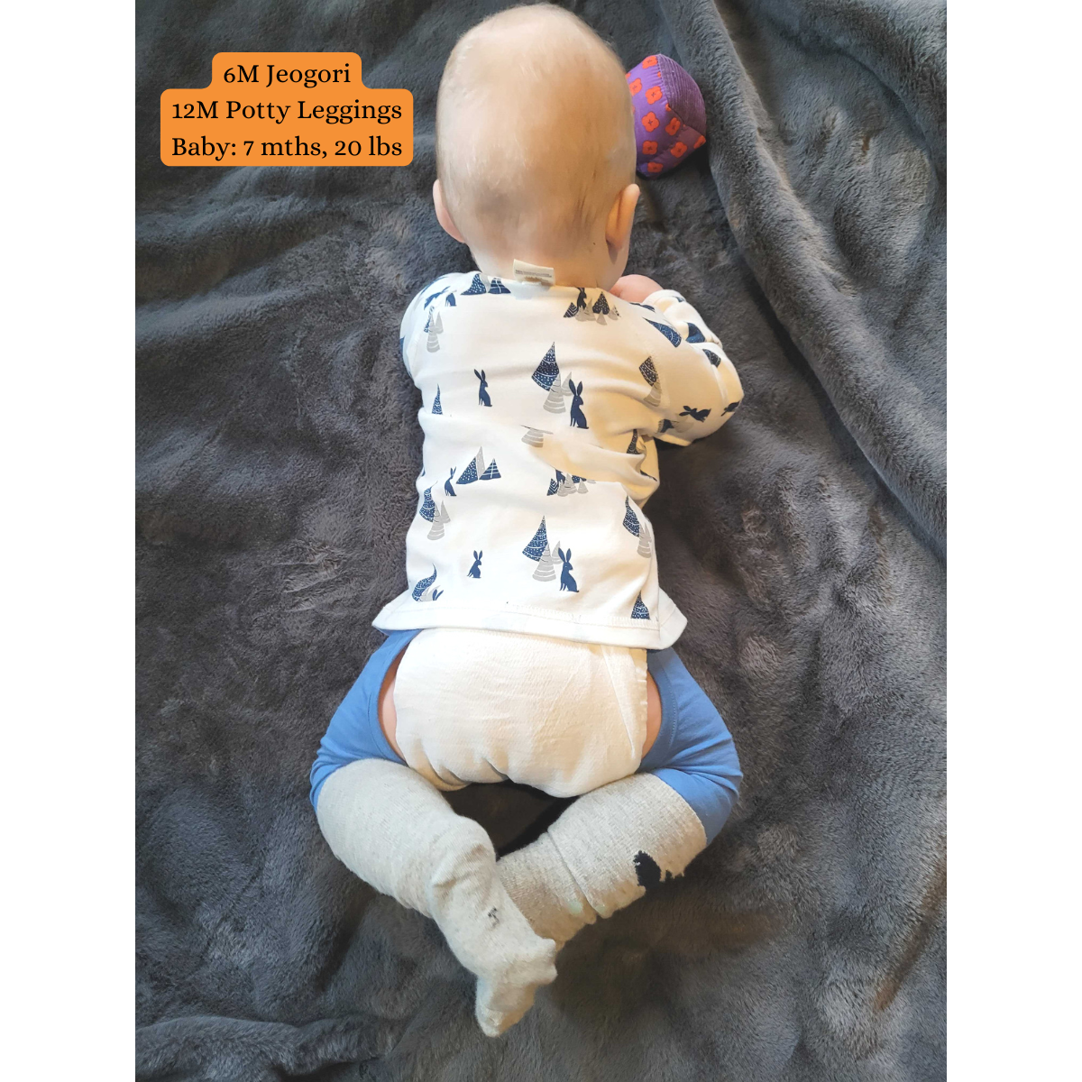Organic Cotton Baby Jeogori Top