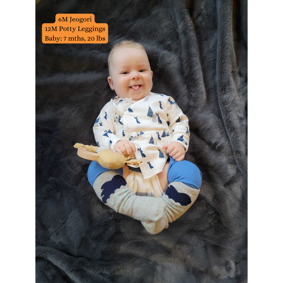 Organic Cotton Baby Jeogori Top