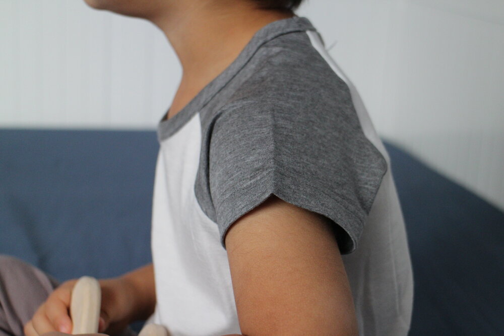 Tencel Raglan Active Toddler Tee