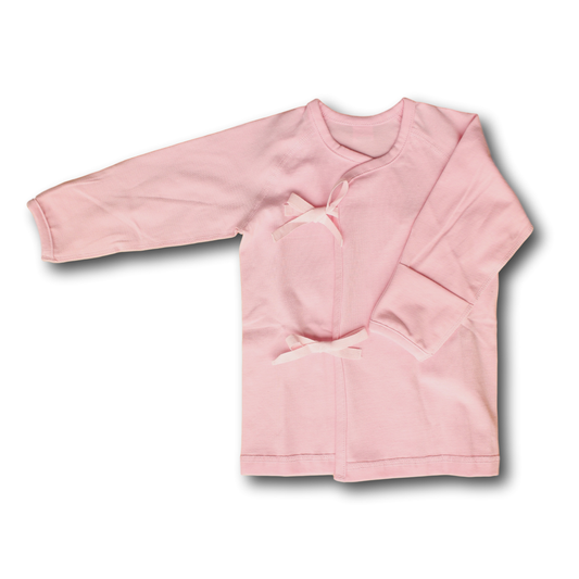 Organic Cotton Long Sleeve Jeogori: Pink